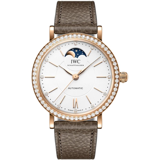 ZEGAREK IWC SCHAFFHAUSEN PORTOFINO AUTOMATIC MOON PHASE 37