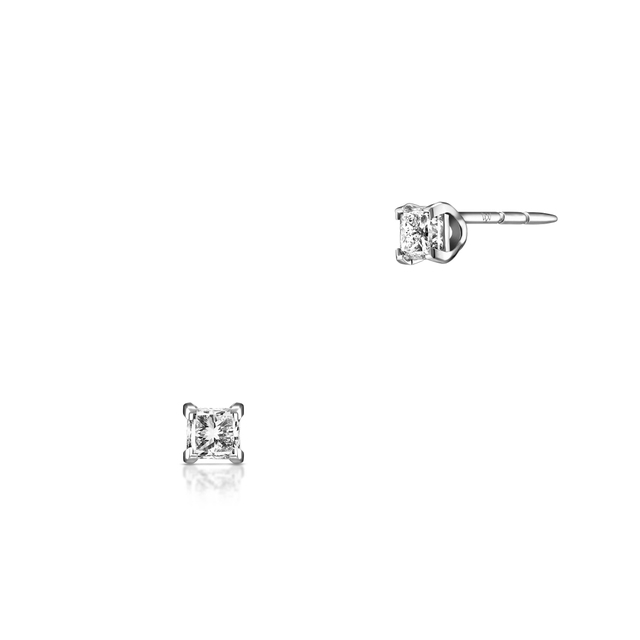 Kolczyki białe złoto Niezwykły