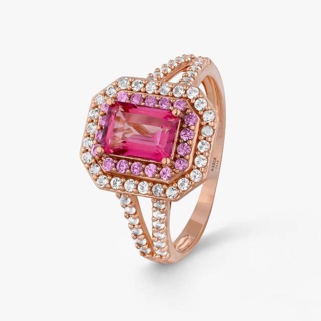 Pierścionek złoty Diva