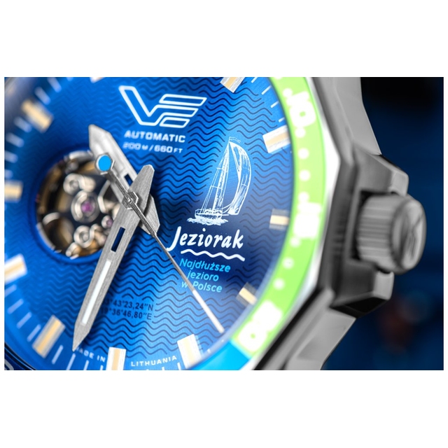 ZEGAREK VOSTOK EUROPE ROCKET N-1 MAZURY JEZIORO JEZIORAK LIMITED EDITION