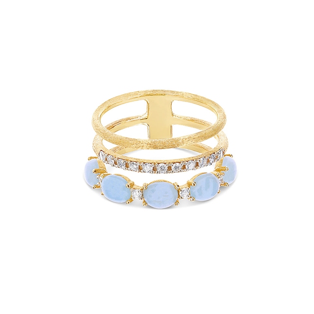 Pierścionek złoty Nanis