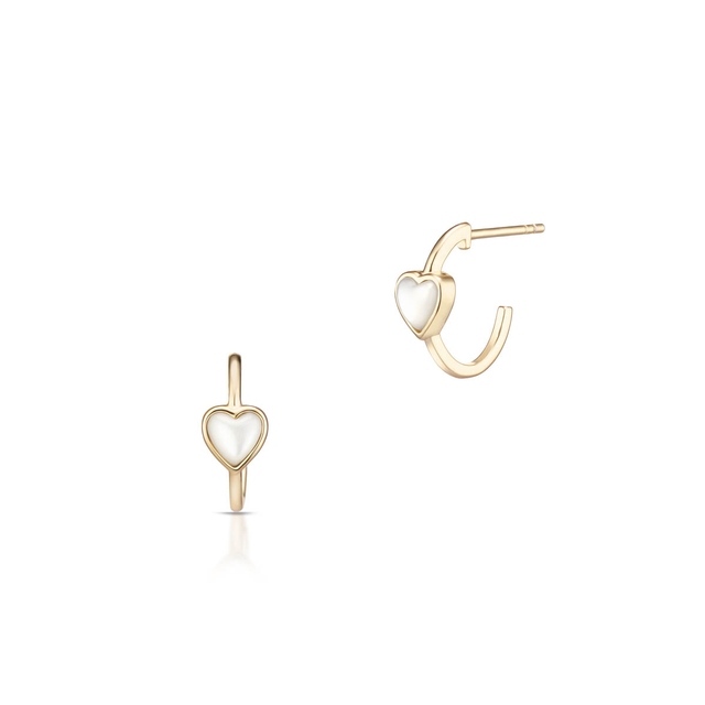 Kolczyki srebrne pozłacane W.KRUK