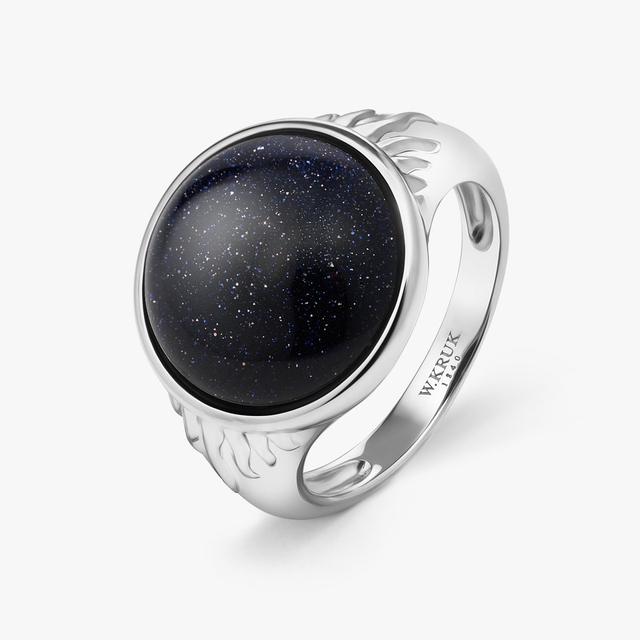 Pierścionek srebrny Alchemia