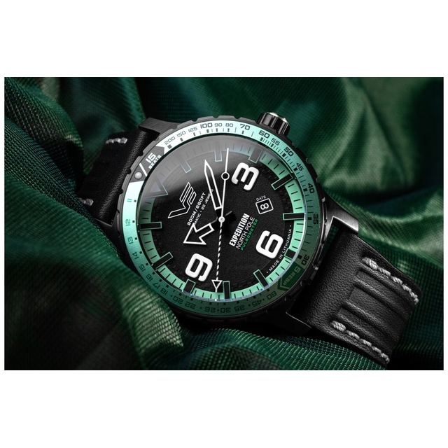 ZEGAREK VOSTOK EUROPE EXPEDITION NORTH POLE 1 POLAR NIGHT AUTOMATIC