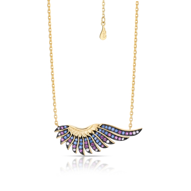 Naszyjnik srebrny Preludium Paradise Birds