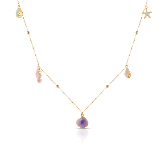 Naszyjnik złoty Santorini