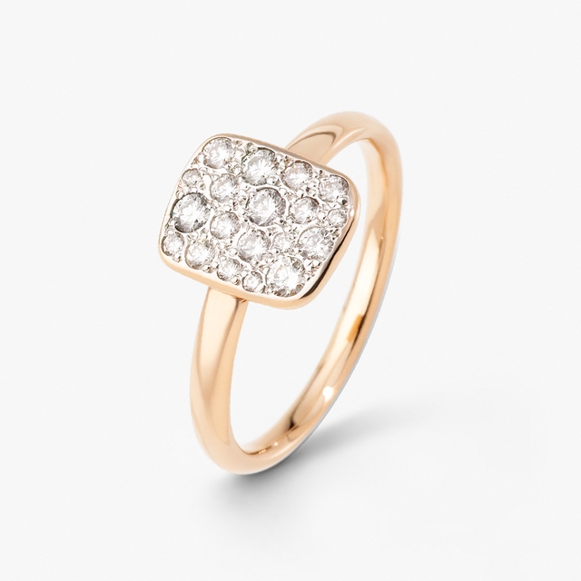 Pierścionek złoty POMELLATO