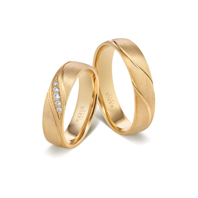 Obrączka złota BOLLETA damska