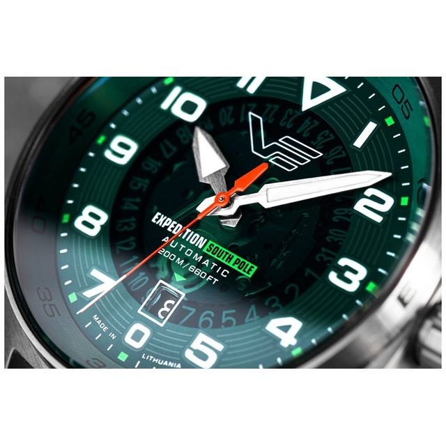 ZEGAREK VOSTOK EUROPE EXPEDITION SOUTH POLE AUTOMATIC