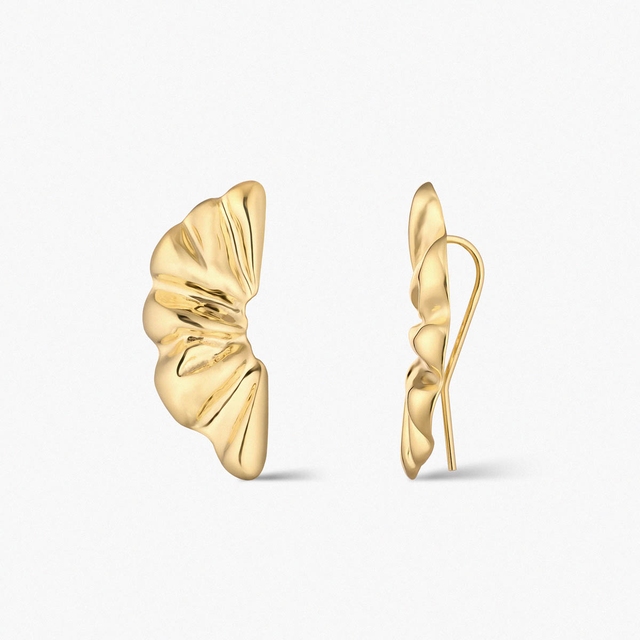 Kolczyki srebrne Follow