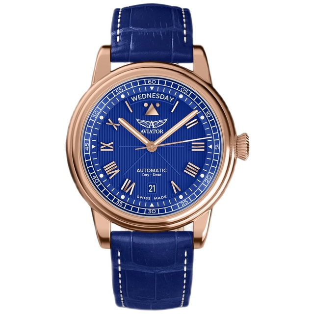 ZEGAREK AVIATOR DOUGLAS DAY-DATE 41