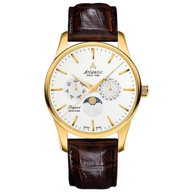 ZEGAREK ATLANTIC Seasport Moon Phase