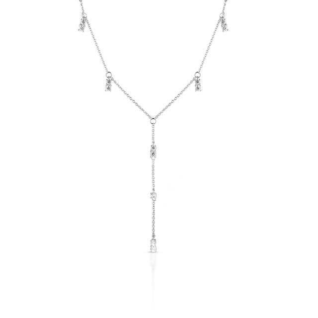 Naszyjnik srebrny krawatka