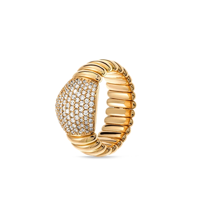 Pierścionek złoty Hulchi Belluni