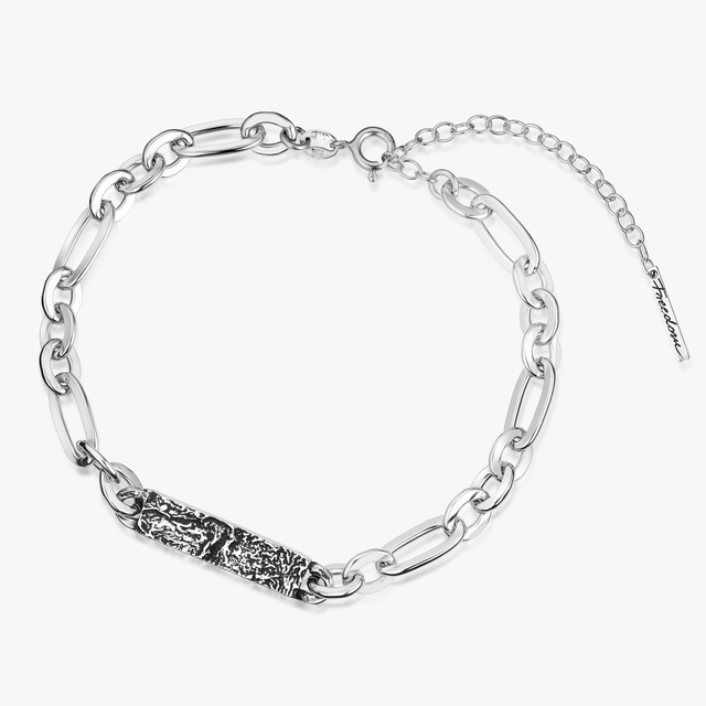 Bransoleta srebrna FREEDOM ELEMENTS