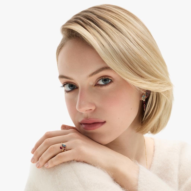 Kolczyki srebrne Imaginarium