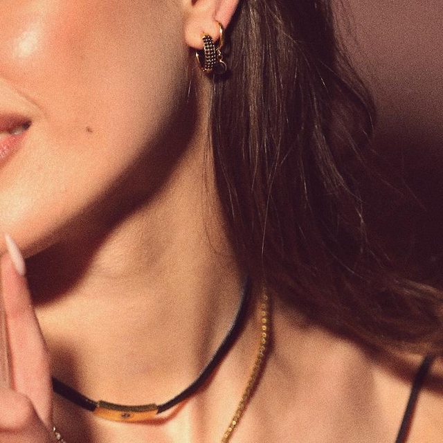 Kolczyki Shadow Hoop Picky Pica Vesper