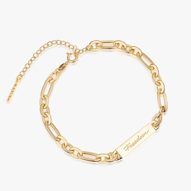 Bransoleta srebrna FREEDOM ELEMENTS