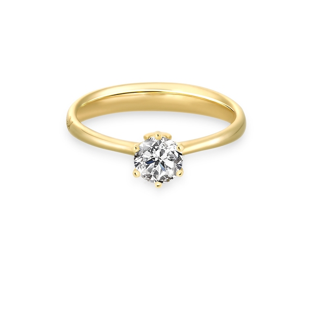 Pierścionek złoty Recarlo