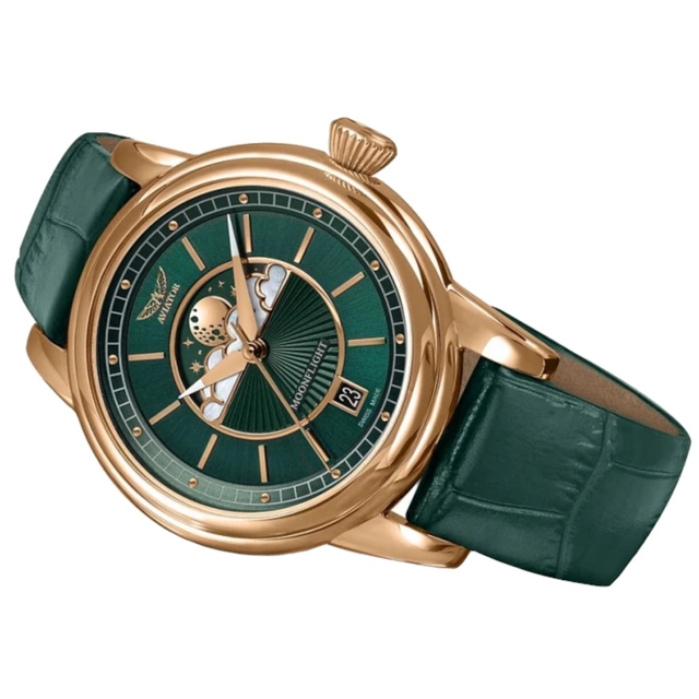 ZEGAREK AVIATOR DOUGLAS MOONFLIGHT