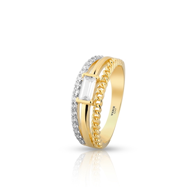 Pierścionek srebrny W.KRUK