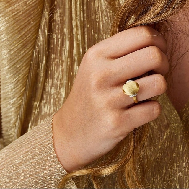 Pierścionek złoty Nanis