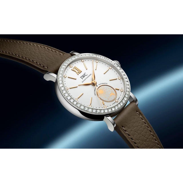 ZEGAREK IWC SCHAFFHAUSEN PORTOFINO AUTOMATIC DAY & NIGHT 34