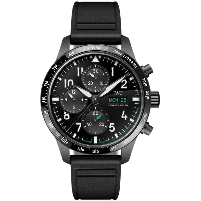 ZEGAREK IWC SCHAFFHAUSEN PILOT'S PERFORMANCE CHRONOGRAPH 41 MERCEDES-AMG PETRONAS F1 TEAM