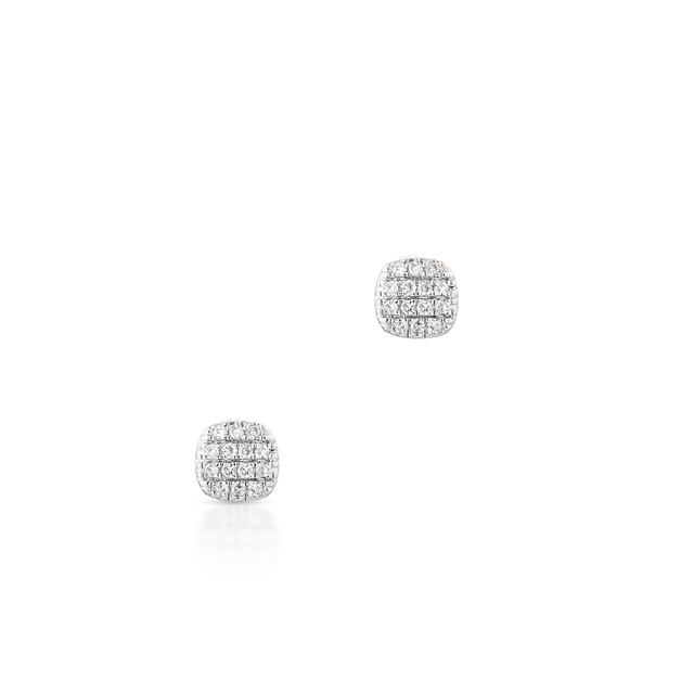 Kolczyki złote z diamentami