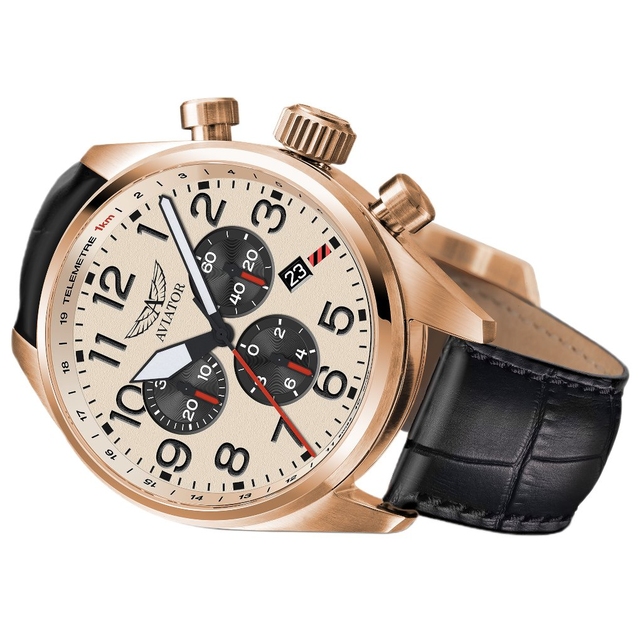 ZEGAREK AVIATOR AIRACOBRA P45 CHRONOGRAPH