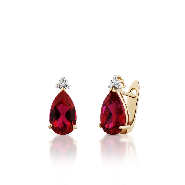 Kolczyki złote W.KRUK