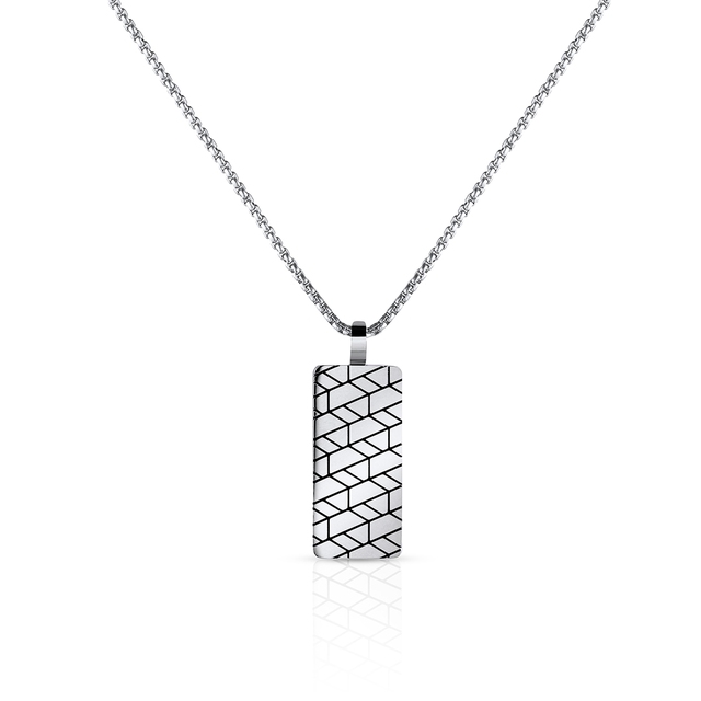 Naszyjnik ze stali W.KRUK