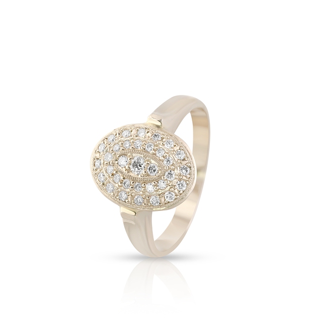 Pierścionek złoty W.KRUK