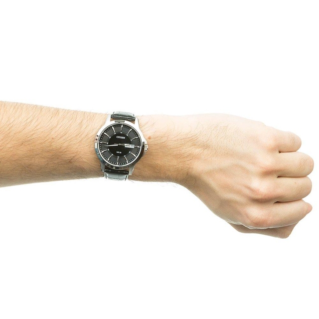 ZEGAREK CITIZEN QUARTZ LEATHER