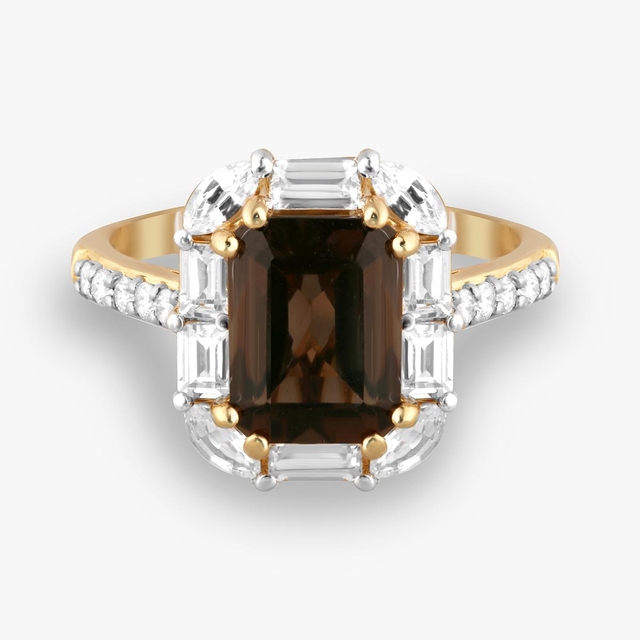 Pierścionek złoty Diva Celebration