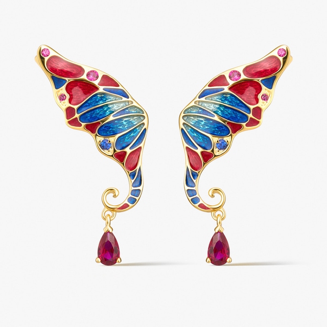 Nausznice srebrne Imaginarium