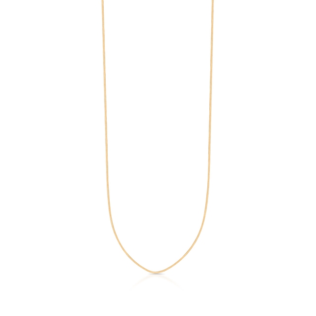 Łańcuszek srebrny pozłacany żmijka