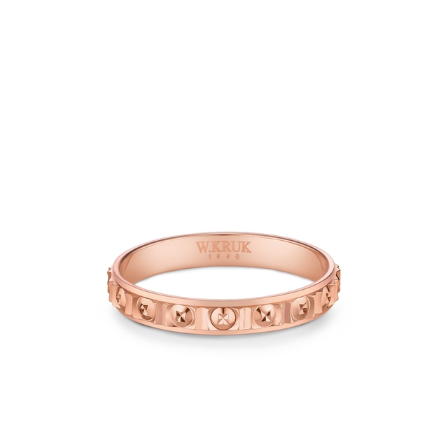 Obrączka złota FANTASIA