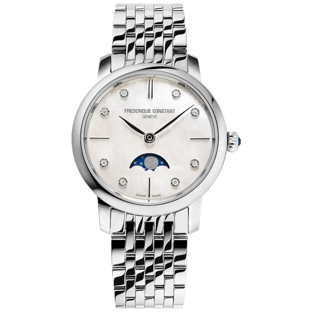 ZEGAREK FREDERIQUE CONSTANT CLASSICS SLIMLINE LADIES MOONPHASE