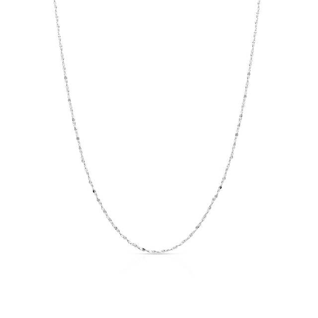 Łańcuszek srebrny singapur