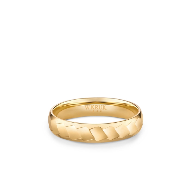 Komplet obrączek złotych SHINY