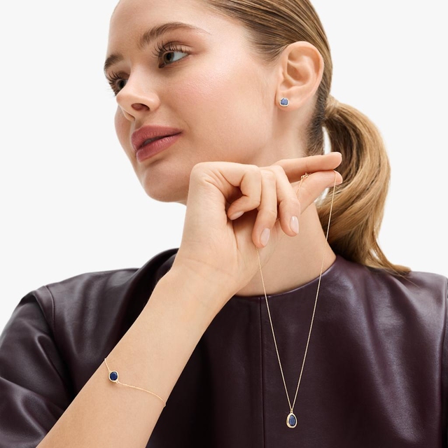 Bransoleta złota z awenturynem Saint Tropez