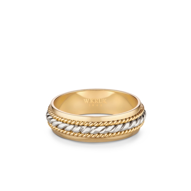 Obrączka złota LIRICA