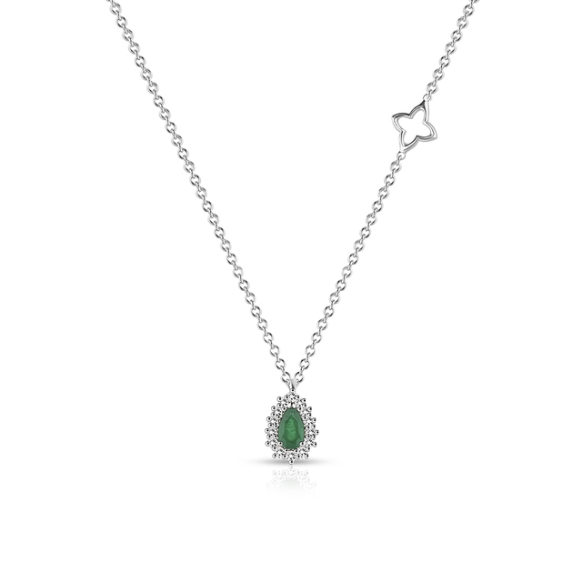 Naszyjnik białe złoto Recarlo