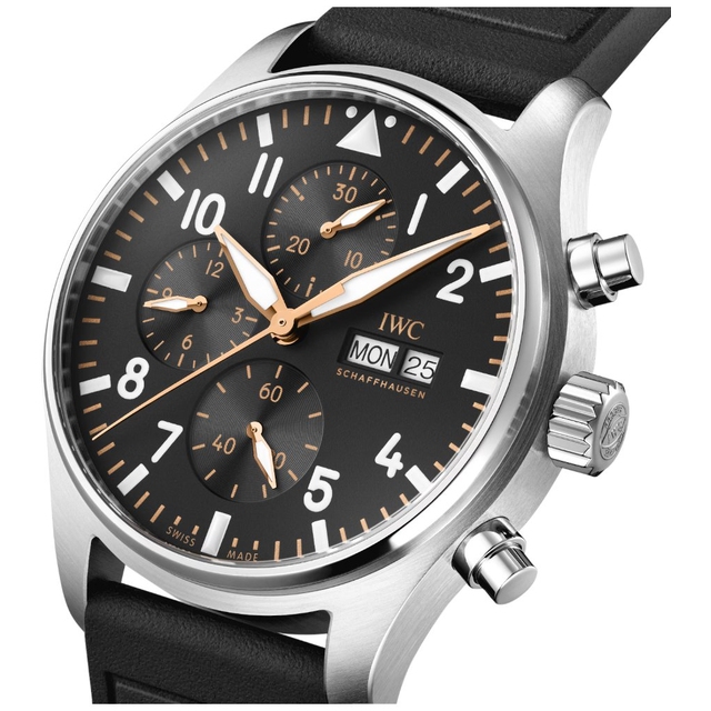 ZEGAREK IWC SCHAFFHAUSEN PILOT''S CHRONOGRAPH APXGP