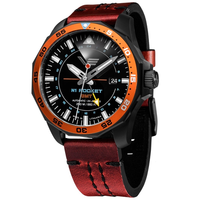 ZEGAREK VOSTOK EUROPE ROCKET N-1 AUTOMATIC GMT