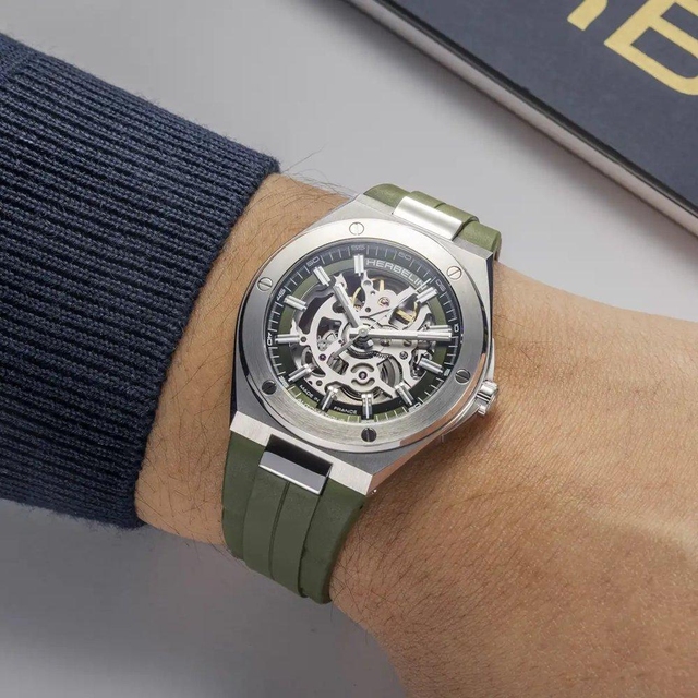 ZEGAREK HERBELIN CAP CAMARAT AUTOMATIC SKELETON