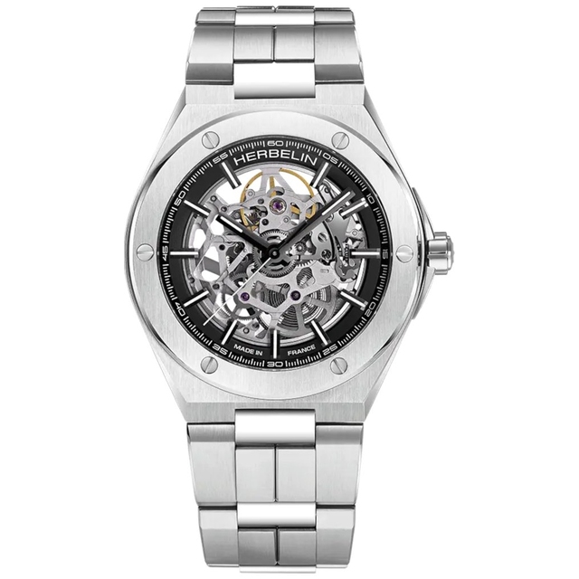 ZEGAREK HERBELIN CAP CAMARAT AUTOMATIC SKELETON
