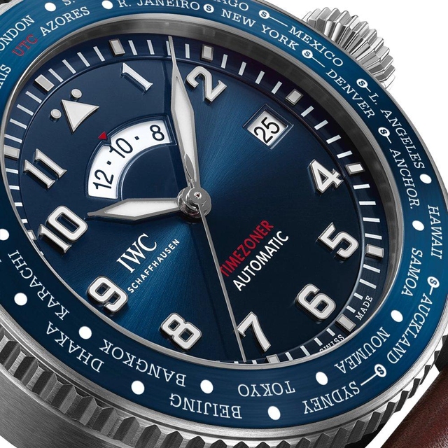 ZEGAREK IWC SCHAFFHAUSEN PILOT'S TIMEZONER LE PETIT PRINCE