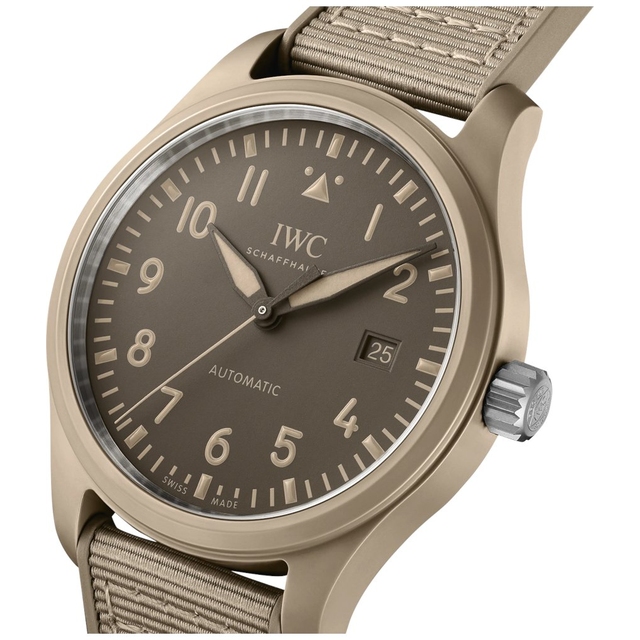 ZEGAREK IWC SCHAFFHAUSEN PILOT''S AUTOMATIC TOP GUN MOJAVE DESERT